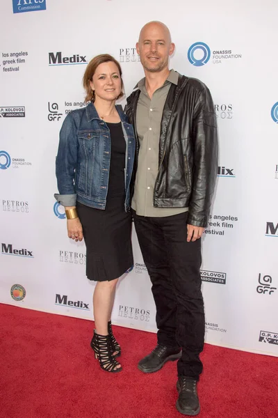 2017年6月11日 卢卡斯 Lisa Lucas Morse Bicknell 出席了在埃及剧院举行的第11届洛杉矶希腊电影节闭幕红地毯 — 图库照片