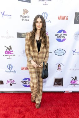 Oyuncu Auden Wyle, Hazel-E 'nin 10 Eylül 2025' te Melrose, Los Angeles 'taki The Lash Plug' da düzenlediği Lüks Açılan Gifting Suit 'e katıldı.