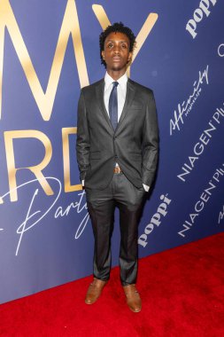 Yapımcı Jophiel Keregha, 14 Eylül 2025 'te Los Angeles SkyBar Mondrian Oteli' nde düzenlenen partiden sonra Affinity Gece Hayatı 'na katıldı.