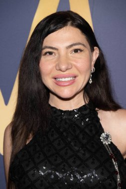 Aktris Marina Karelyan, 14 Eylül 2025 'te Los Angeles' taki SkyBar Mondrian Oteli 'nde Gece Yaşamı, Emmy Ödülleri Töreni' ne katıldı.