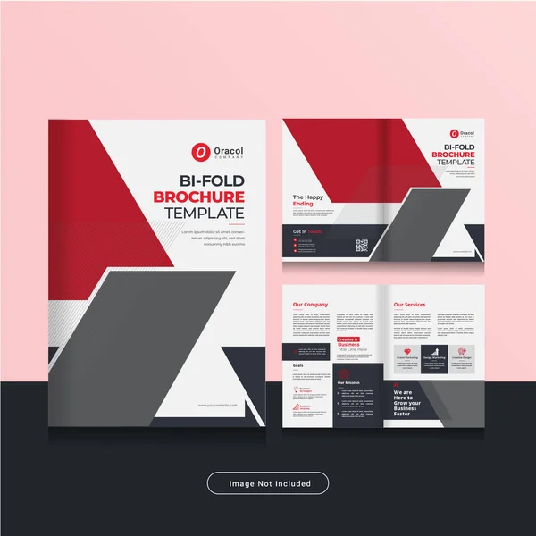 Bu Bi, A4 biçiminde, profesyonel, modern, minimal ve soyut tasarımlı şirket, iş, reklam, pazarlama, ajans, yıllık rapor kapağı, dergi ve internet işi için broşür katlama şürü.