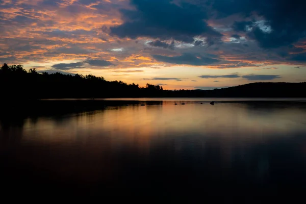 Μεγάλη Έκθεση Της Ανατολής Στη Λίμνη Squam Στο New Hampshire — Φωτογραφία Αρχείου