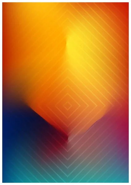 Modern soyut vektör arka plan şablonu veya sarı ve mor tonlarda Duvar Kağıdı. Dağın ekstrüzyon şekli. Broşür, kart, el ilanı için soyut geometrik arka plan. Vektör çizimi