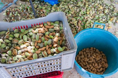 Biraz yakından görmek sadece badem Romana adı verilen çeşitli aldı