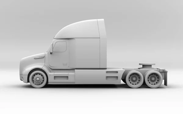 Rendement Argile Camion Américain Pile Combustible Image Rendu — Photo