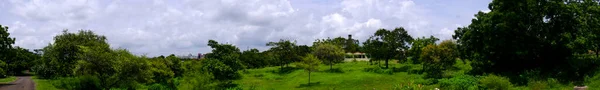 Uma Vista Panorâmica Natureza Campus Universitário Gulbarga — Fotografia de Stock