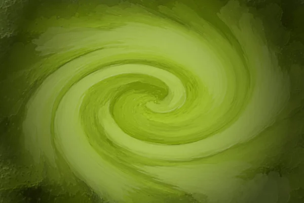 Abstrakt Virvel Effekt Grön Bakgrund — Stockfoto