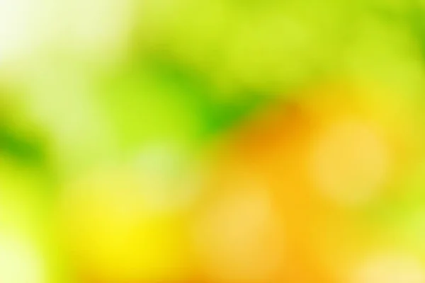 Abstrato Desfocado Verde Amarelo Laranja Cor Fundo — Fotografia de Stock