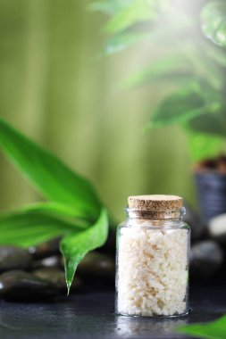 Tuzu cilt bakımı ve kaplıca konsepti için kapat.