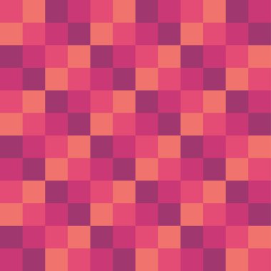 Renkli karelerin geometrik ve pürüzsüz yinelenen deseni