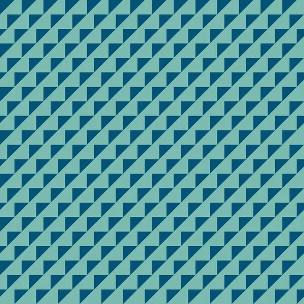 Modèle Répétitif Sans Couture Triangles Bleu Verdâtre — Image vectorielle