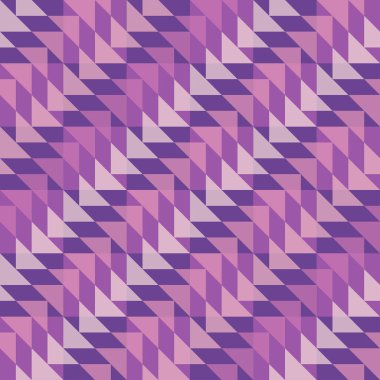Mor üçgenlerin kusursuz tekrarlayan deseni