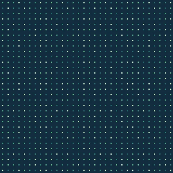 Geometrisch Naadloos Herhalend Patroon Van Groene Vierkanten — Stockvector