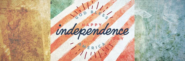 Happy Independence Day New York — Stock Photo, Image