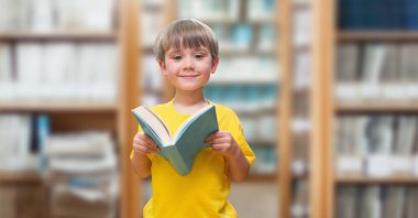 Okul çocuk eğitim Kütüphane dijital bileşik