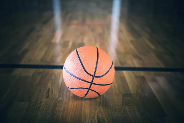 Close Van Basketbal Hof — Stockfoto