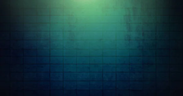 Ψηφιακός Σύνθετος Βινιέτα Και Φωτός Πράσινο Τούβλο Τοίχο Φόντο — Φωτογραφία Αρχείου