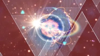 Galaksinin dijital olarak oluşturulan video