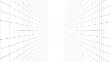 Eşmerkezli çizgiler dijital olarak oluşturulan video 