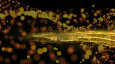 Dijital oluşturulan video fütüristik etkileri