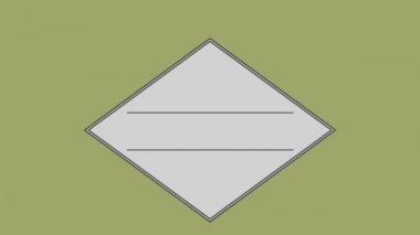 Zeytin yeşil bir arka plana dayanır meydanında paralel çizgi