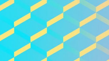 Dijital oluşturulan video multi renk tel örgü çit