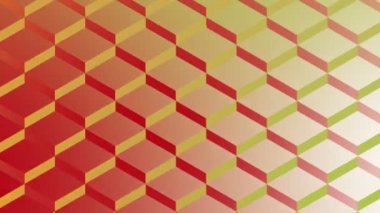 Dijital oluşturulan video multi renk tel örgü çit