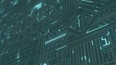 Dijital olarak oluşturulan devre kartı