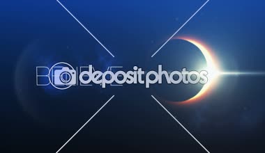 Dijital olarak oluşturulan ifade inanıyorum kendinizi ve güneş tutulması