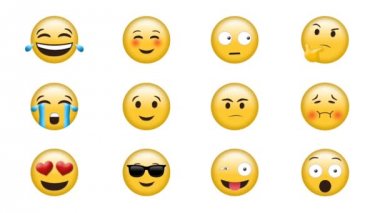 Çeşitli emoji kavramının dijital oluşturulan video