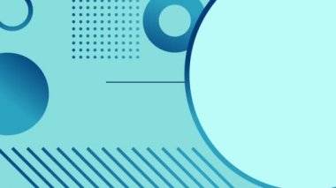 Çeşitli desen ve tasarım dijital oluşturulan videoları