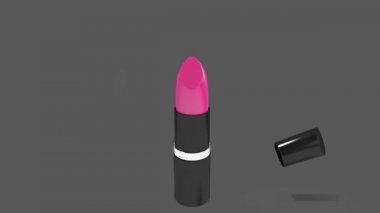 Dijital video pembe ruj çizim oluşturulan 