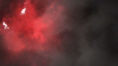 bulutlar fırtınada aydınlatma