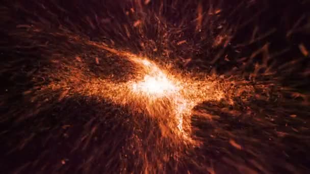 Vidéo Feu Générée Numériquement — Video