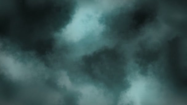 Tempo Tempestuoso Nuvens — Vídeo de Stock