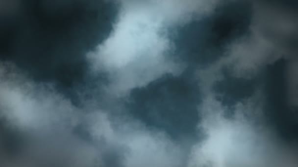 Штормова Погода Хмарах — стокове відео