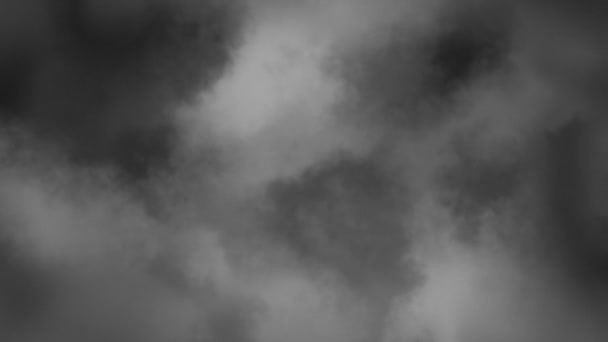 Tiempo Tormentoso Las Nubes — Vídeo de stock