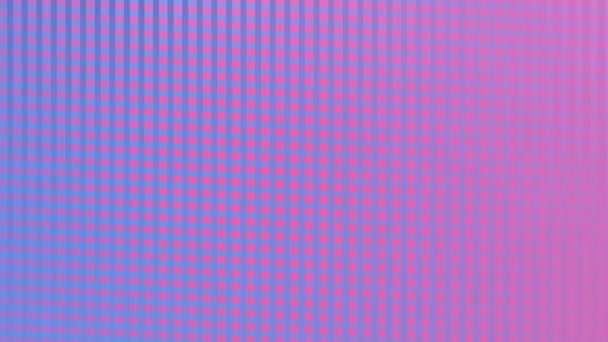 Digital Generated Video Multi Color Checkered Pattern — Stock Video