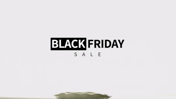 Digitally Generated Video Black Friday Sale — Stock Video