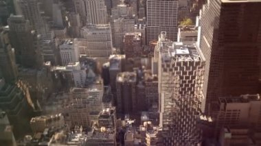 Modern cityscape dijital olarak oluşturulan video 