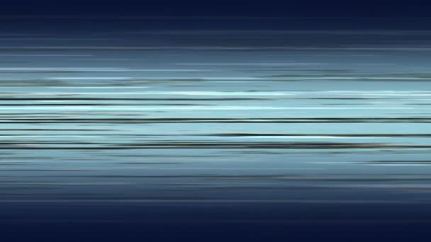 Digitally Generated Video Speed Striped Lines — Stock Video