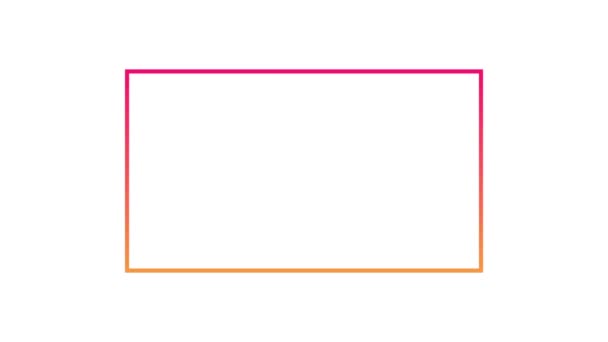 Vídeo Generado Digitalmente Diseño Encuadre Con Espacio Copia — Vídeos de Stock