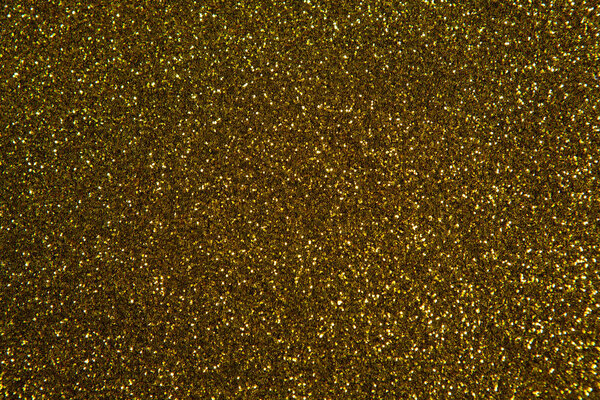 Gold Christmas glitter texture background
