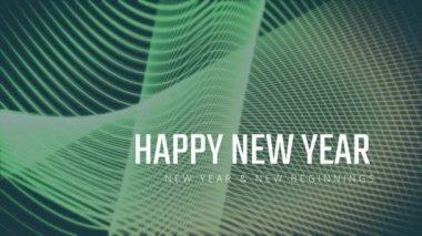 Mutlu yeni yıl dijital bileşik