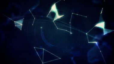 Evrende dünya oluşturulan bilgisayar animasyon dijital olarak oluşturulan