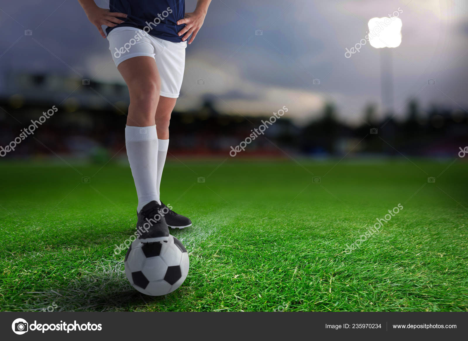 Handsome Football Player Close Soccer Field Stock Photo Image By C Vectorfusionart Handsome Football Player Close Soccer Field Stock Photo Image By C Vectorfusionart