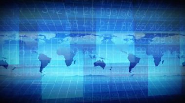 Dünya Haritası dijital bileşik