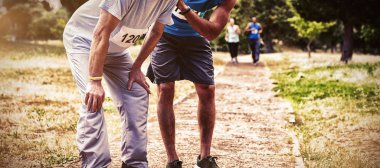 Park komuta sizde yarıştan sonra bitkin