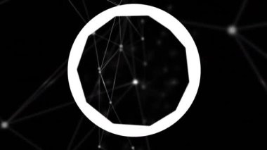 Nokta karşı yakınlaştırma kamera lens dijital bileşik bağlanmak arka planda taşıma hatları