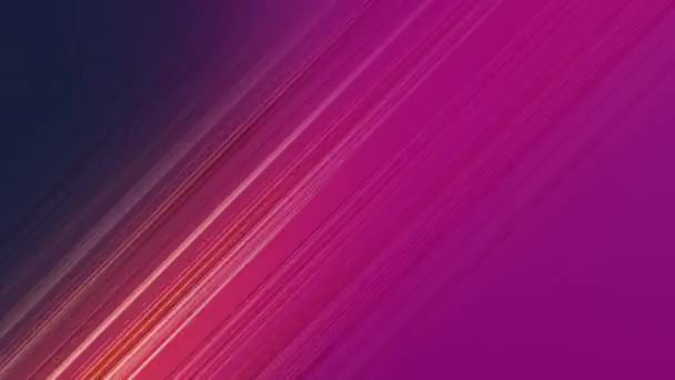 Digital Animation Pink Light Lines Flashing Pink Purple Background — Stock Video